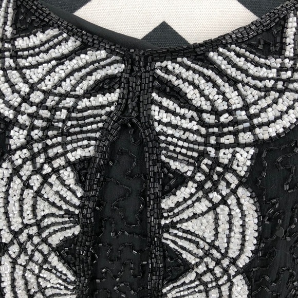 NWT Brilliante by J.A. Vintage Beaded Sequin Dress - Picture 4 of 12